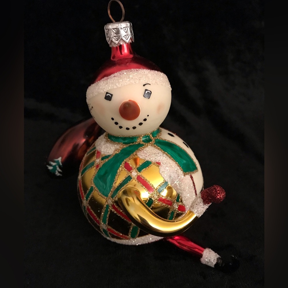 Slavic Treasures snowman ornament